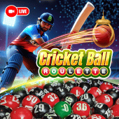 Cricket Ball Roulette live casino on rr8866
